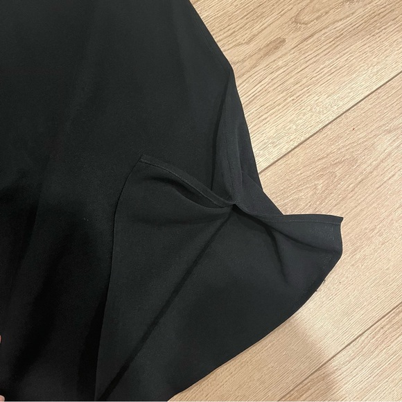 Ming Wang Acrylic Black Sleeveless Crew Neck Women’s Shift Dress Size 2X - Picture 3 of 6